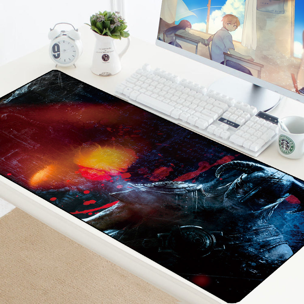 Mousepad profissional vikings, mouse pad para jogos de guerra do