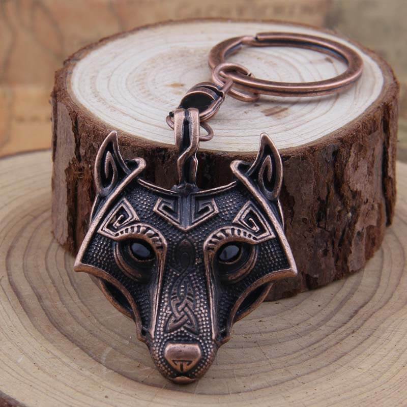 Fenris Wolf Keychain