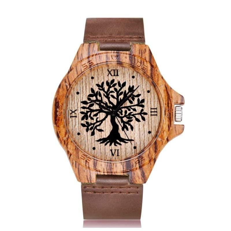 Tree of discount life wooden watch