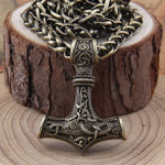 VIKING NECKLACE - MJOLNIR HAMMER