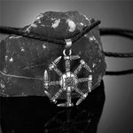 Kolovrat Sun Dagger Viking Necklace