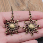 Kolovrat Sun Dangle Earrings