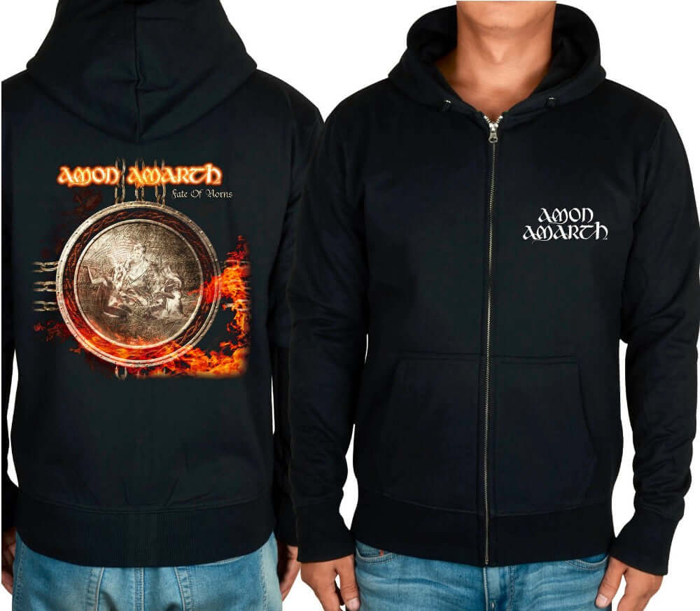 Amon Amarth Viking Zip Hoodie