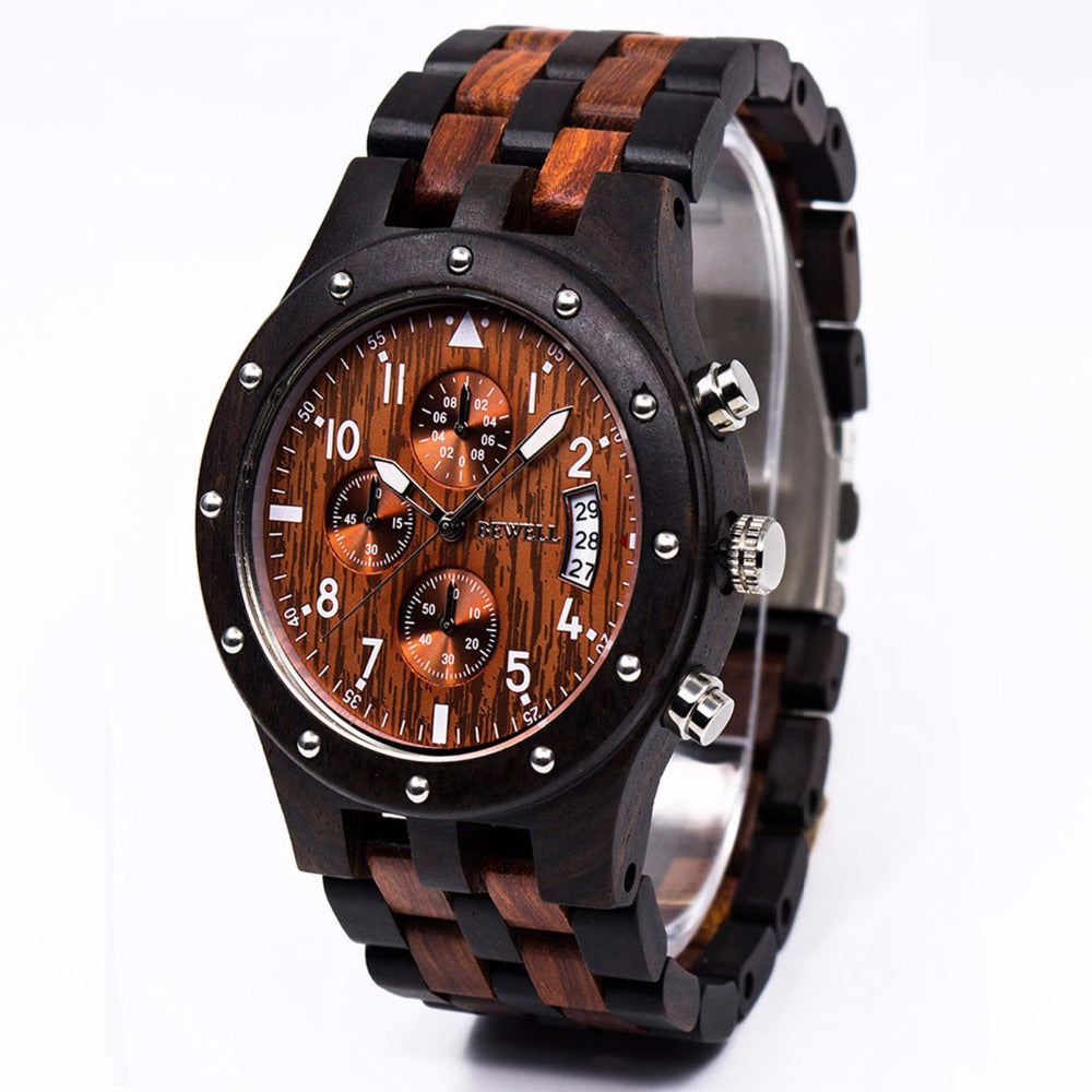 Viking hot sale watch wood