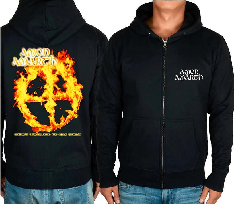 Amon Amarth Viking Zip Hoodie