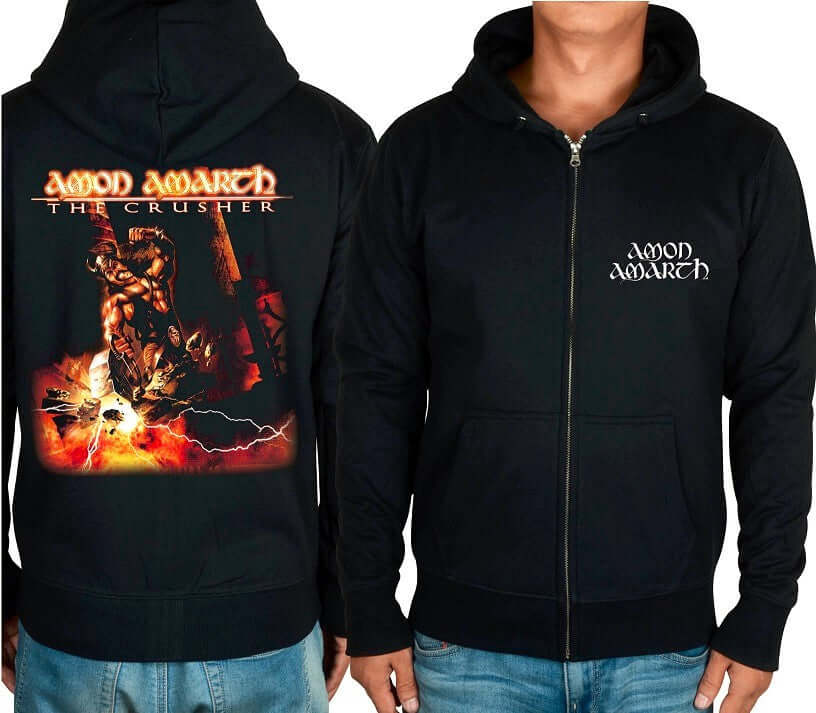 Amon Amarth Viking Zip Hoodie