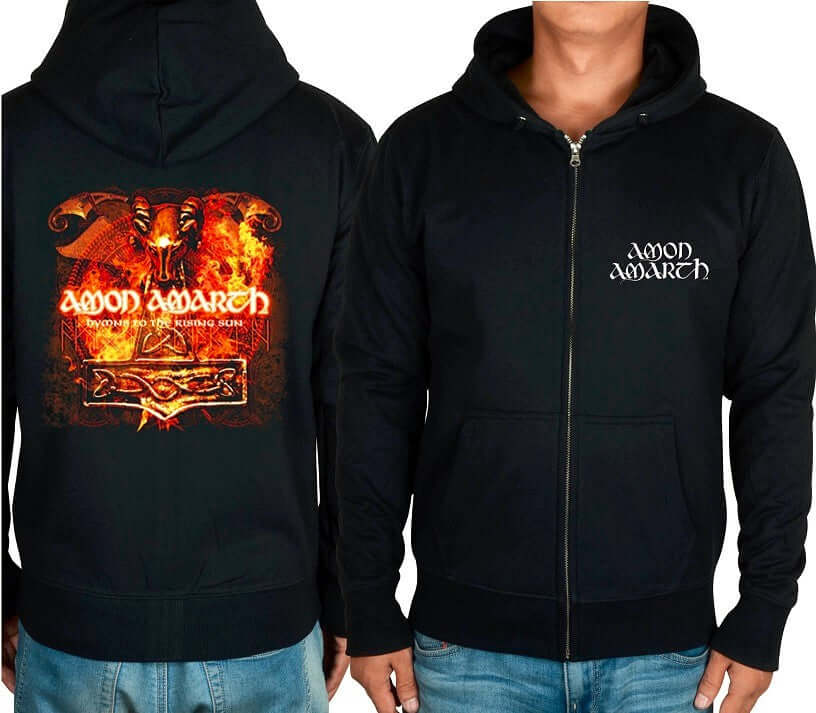 Amon Amarth Viking Zip Hoodie