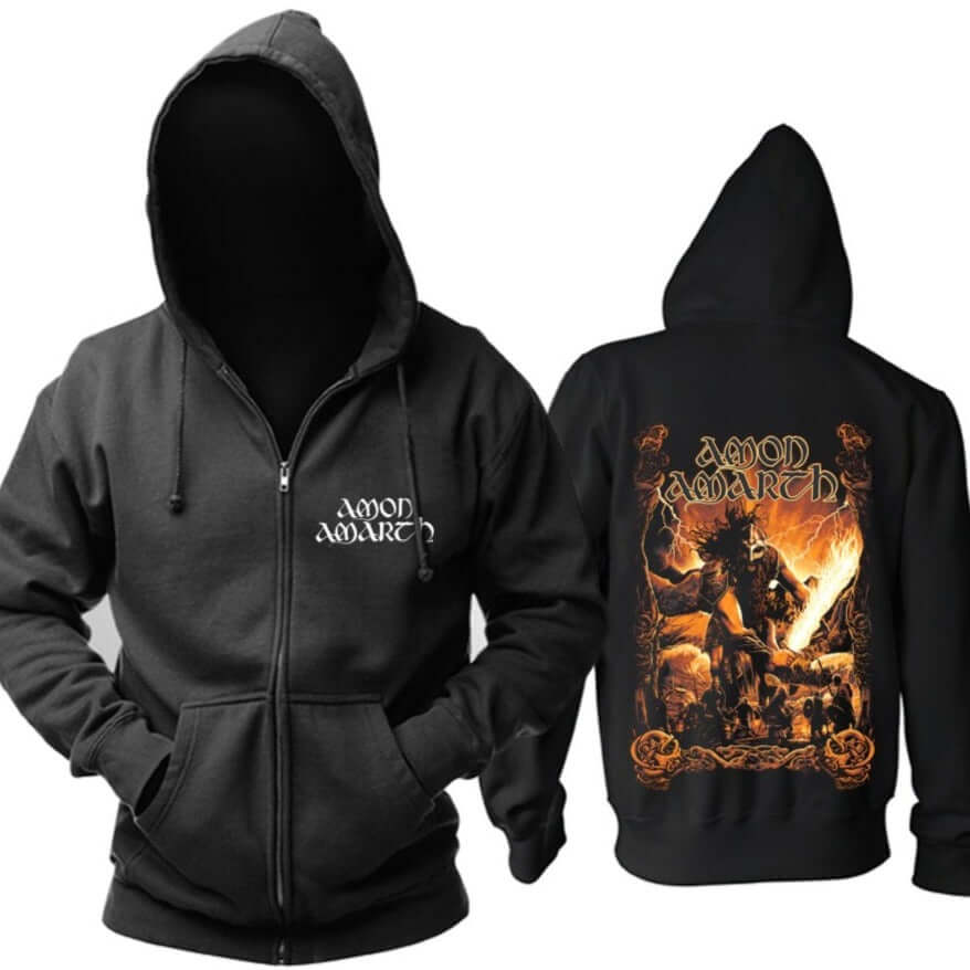 Amon Amarth Viking Zip Hoodie