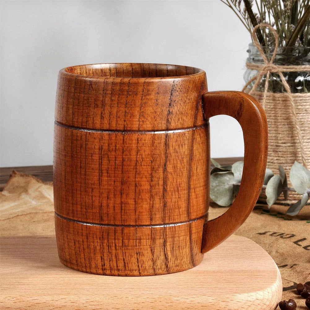 Wood Beer Mug 400ml