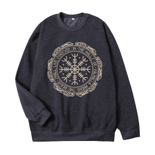 Vegvisir Symbol (Viking Sweatshirt)