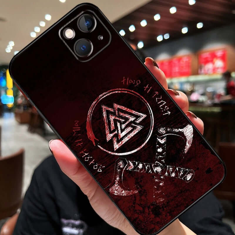 Blood Valknut iPhone Case