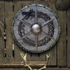 Jormungandr Viking Battle Shield - Wooden Wall Hanging Decor