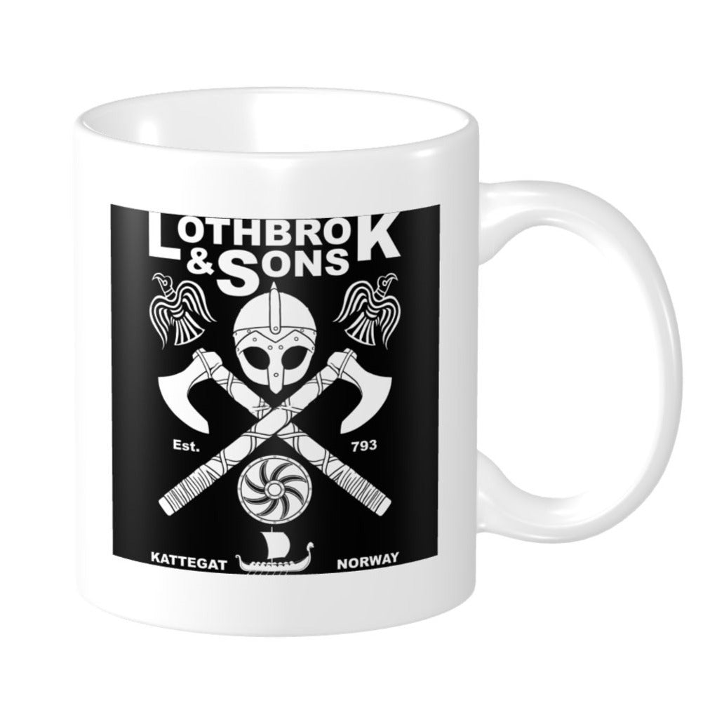 Lothbrok & Sons Viking Warrior Ceramic Mug