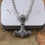 VIKING NECKLACE - MJOLNIR HAMMER