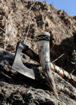 SKÅL Viking Warrior - Carved Drinking Horn