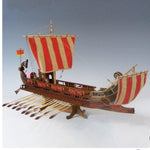 WOODEN VIKING SHIP MODEL KIT (DRAKKAR)