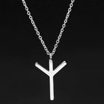 Viking Runes Alphabet Necklace