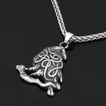 Viking Raven Necklace