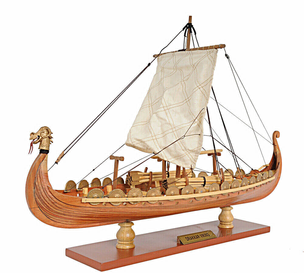 DRAKKAR SHIP MODEL