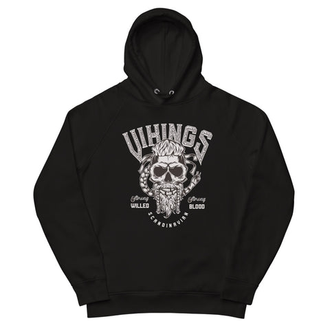 Skull Head Viking Hoodie