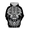 VIKING HOODIE - 3D PRINT MAGNI - HOODIE / XXXS - 200000344