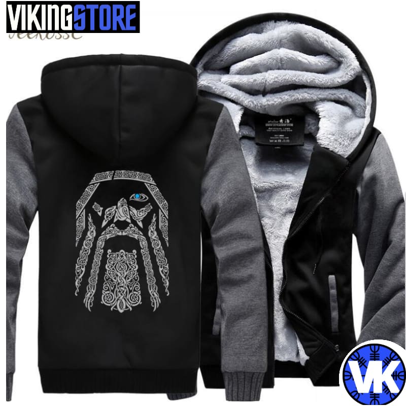 VIKING JACKET - ODIN - dark gray black / M - 200000344