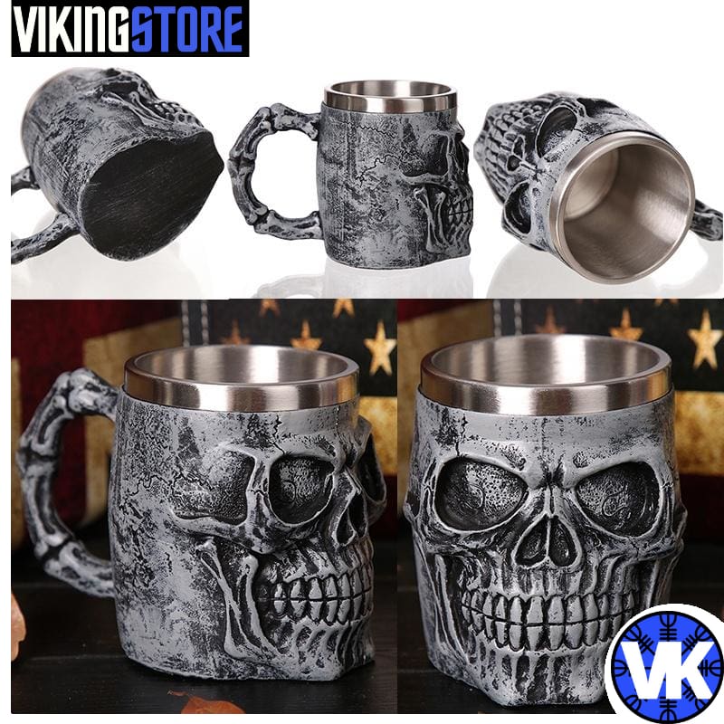 VIKING SKULL MUG - 100003290