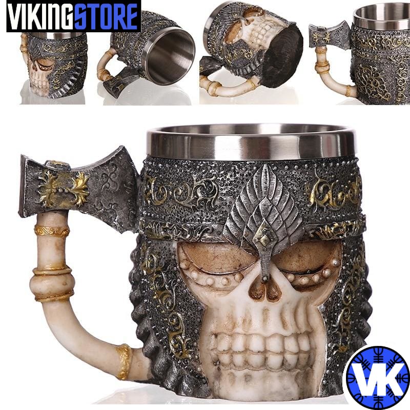 VIKING SKULL MUG - 100003290