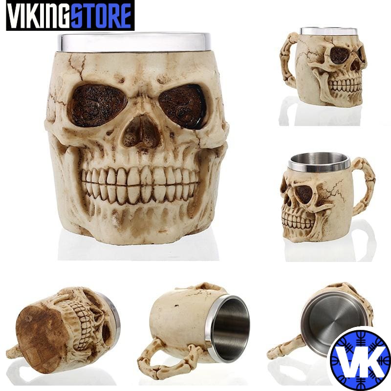 VIKING SKULL MUG - 100003290