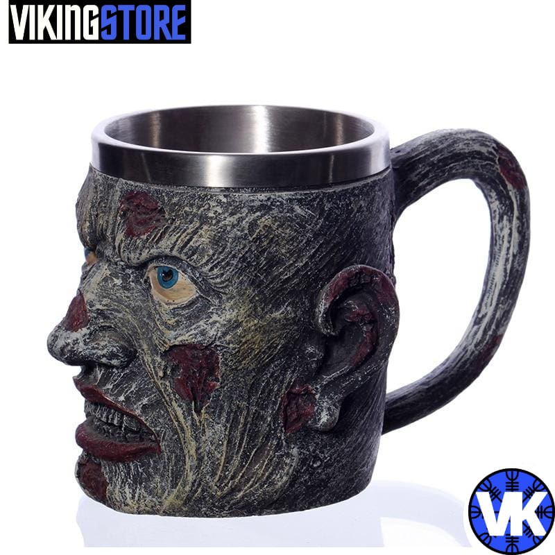 VIKING SKULL MUG - M2 / 450ML(FULLED) - 100003290