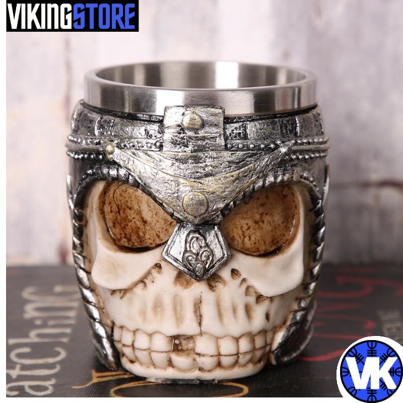 VIKING SKULL MUG - S13 / 450ML(FULLED) - 100003290