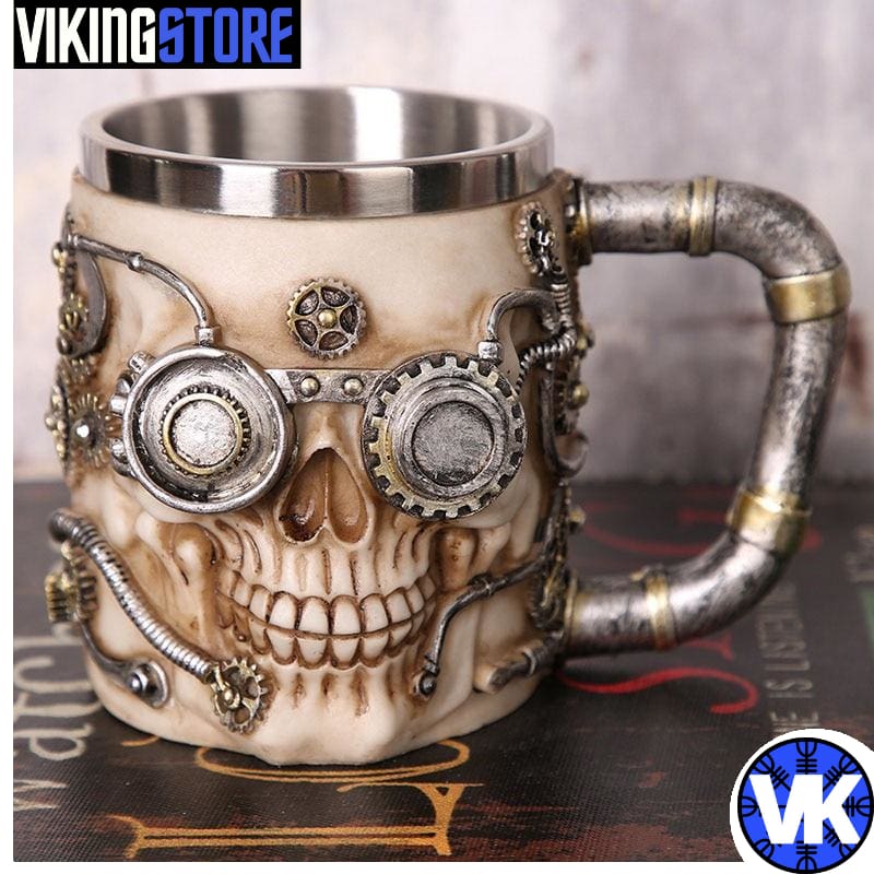 VIKING SKULL MUG - S15 / 450ML(FULLED) - 100003290