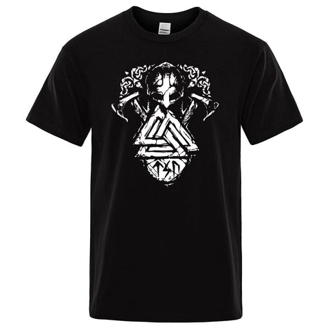 Wikinger T-Shirt Valknut Symbol