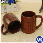 WOOD BEER MUG 400ML - beer mug